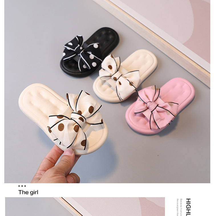 Kinder Hausschuhe Mädchen Neue Bogen Prinzessin Hause Schuhe Nette Weiche Sohlen Koreanischen Stil Sandalen und Hausschuhe Großhandel_voghion.com