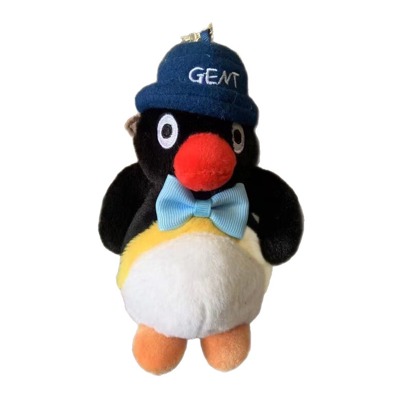 かわいいぬいぐるみ市場のペンギンストラップ人形キーホルダーカップルバッグ掛け誕生日プレゼント玩具卸売り|undefined