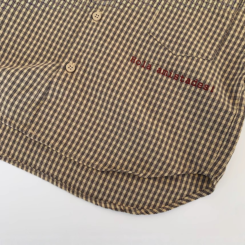 Camisas infantiles de Mai Bao 2025, estilo retro de otoño, cardigans casuales de manga larga para niños, camisas de primavera y otoño nuevas tendencias