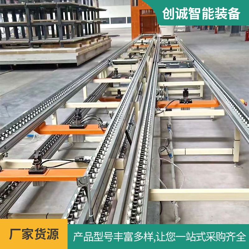 厂家供应倍速链生产线    工装板组装装配线   左右循环倍速链