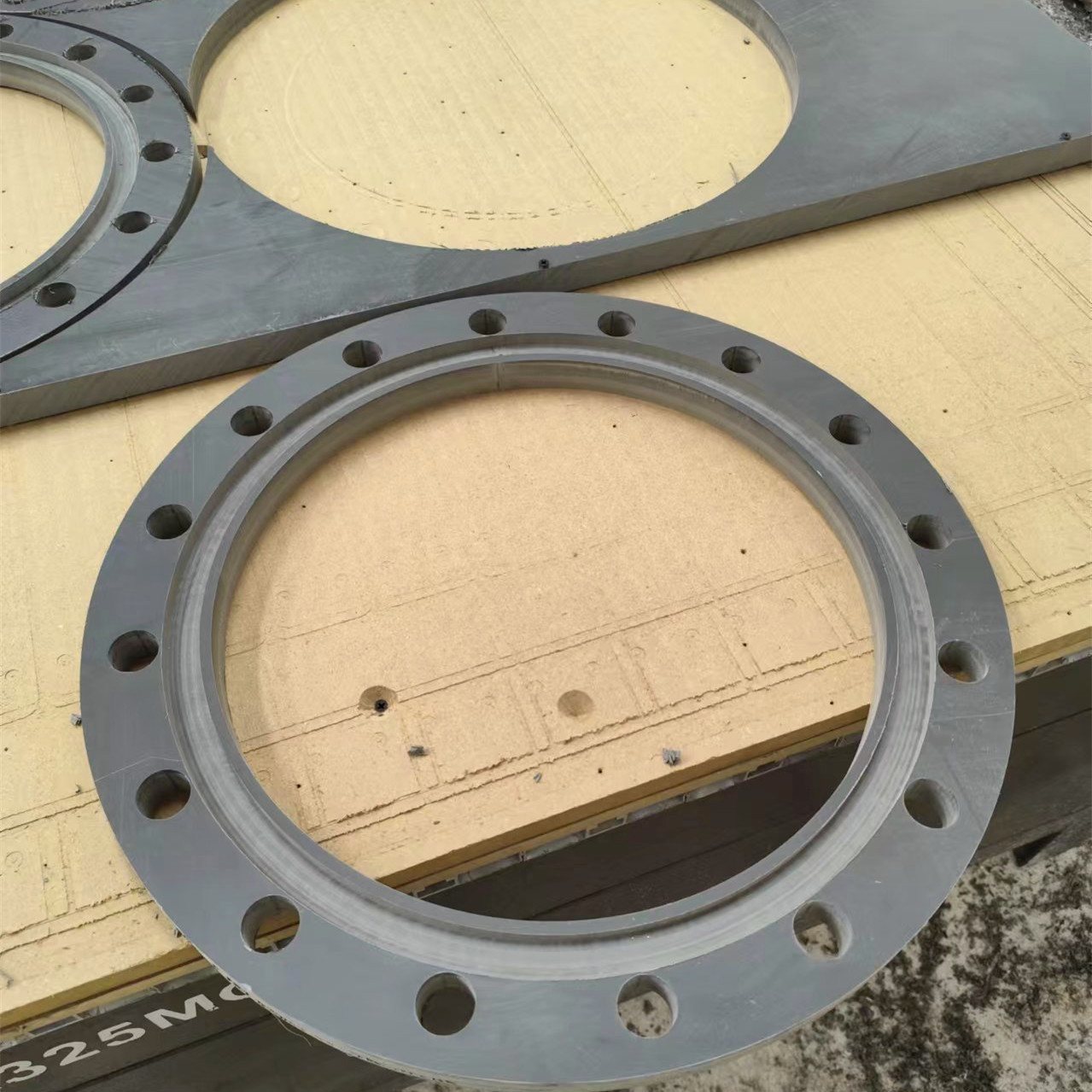 生产加工灰色PVC板供应高密度PVC硬质板易焊接聚氯乙烯塑料板定制