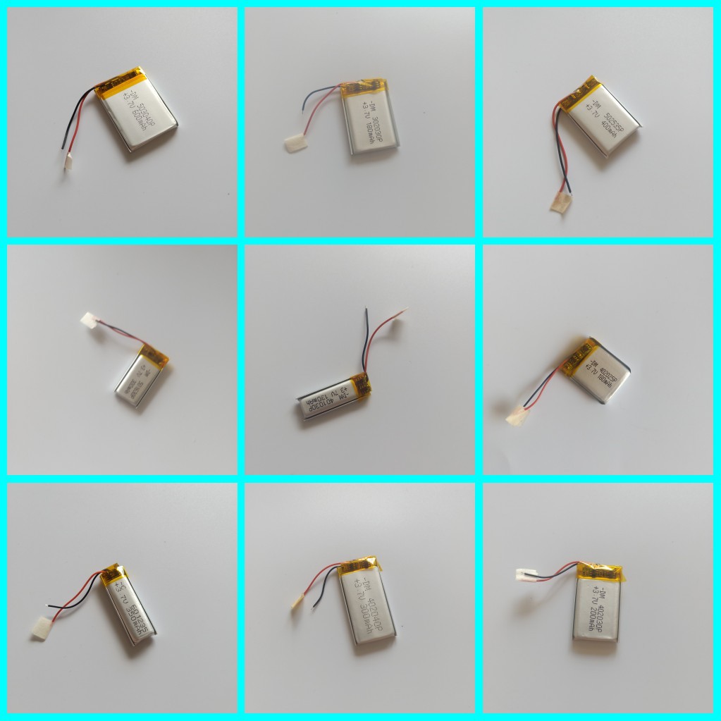 603450 503759 523450 503040 603040 402030 503040 Lithium Battery 3.7V