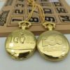 Golden commemorative retro pocket watch, wholesale, Birthday gift