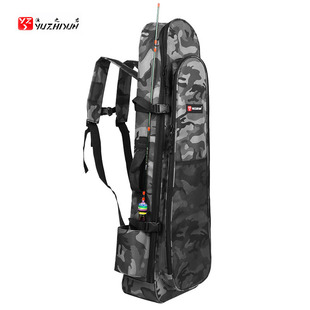New fishing rod bag large capacity backpack fishing bag free diving flippers bag outdoor fishing storage fishing gear bag