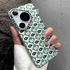 适用华为Pura80Pro+猫多鱼磁吸凯夫拉手机壳P70Pro潮流创意保护套