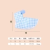 B35509 blue plaid