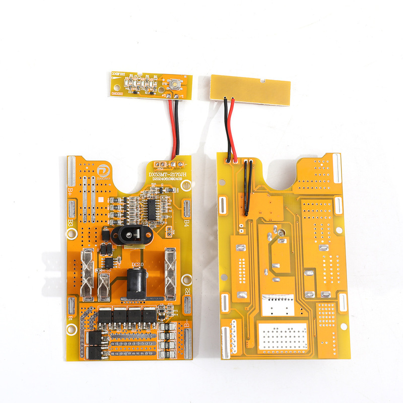 DXIONG21700/18650 バッテリーボックスシェルマキタ電動工具バッテリーセット材料 5 文字列 21v 保護ボード|undefined