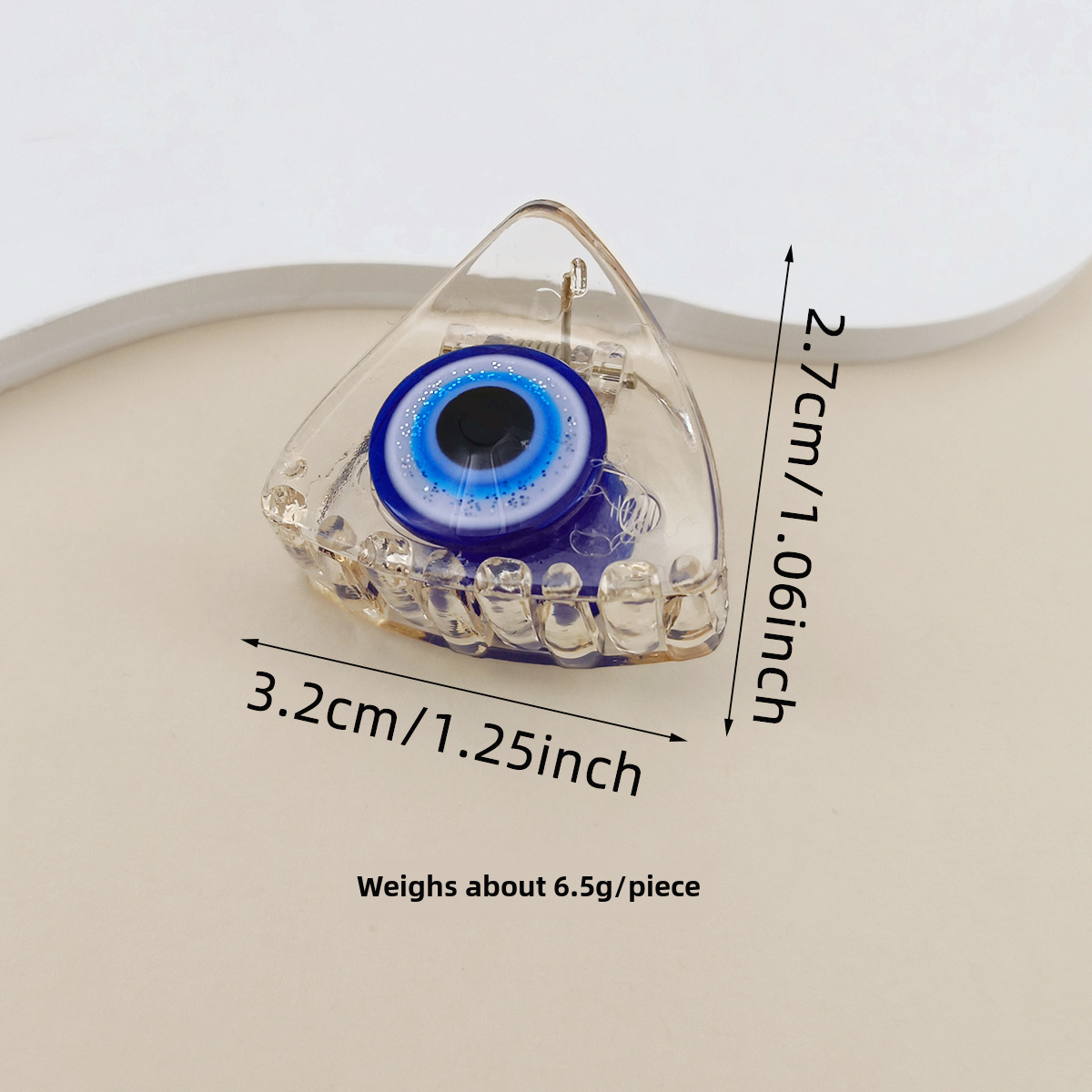 L'Europe et les États-Unis nouvelle combinaison de grandes, moyennes et petites franges arrière de la tête sur le côté ne font pas mal aux cheveux accessoires pour cheveux Devil's Eye ha_voghion.com