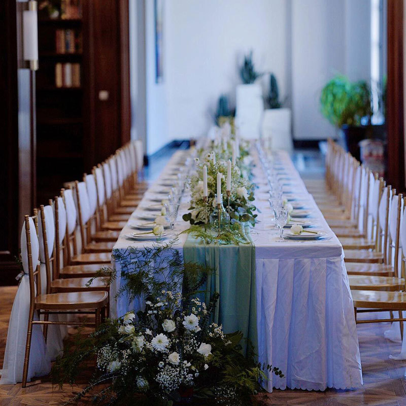 Comercio exterior boda mesa de postres tabla bandera decoración cortina tela de mesa de fiesta de cumpleaños cortina al aire libre banquete decoración cojín de mesa