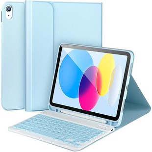 3334 Is Suitable for Ipad11Th (A16) Tablet Protective Case 2025 Bluetooth Magnetic Keyboard with Pen Slot