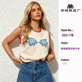 毛衣;女式针织衫;吊带背心