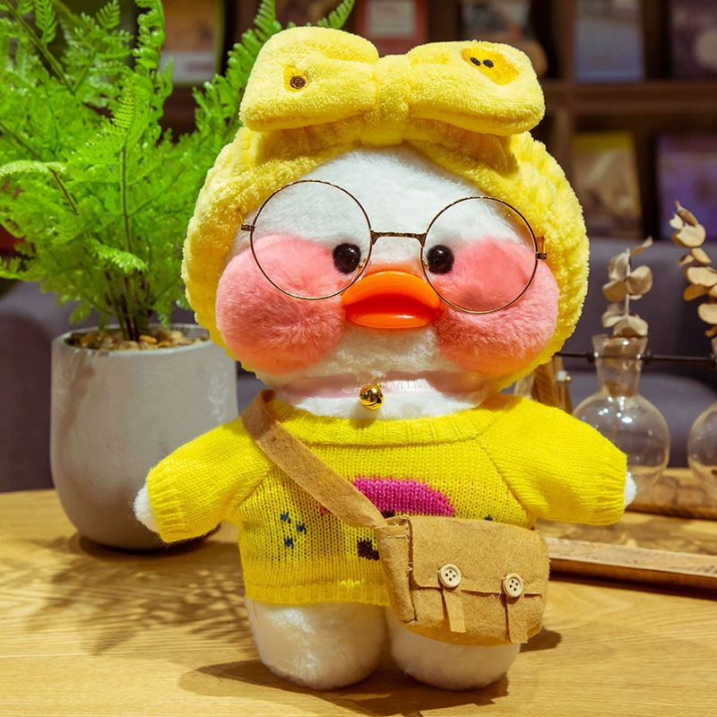 B.Duck, плюшевая игрушка, рождественская кукла для нарядов, интернет-знаменитость, утка, подарок на день рождения
