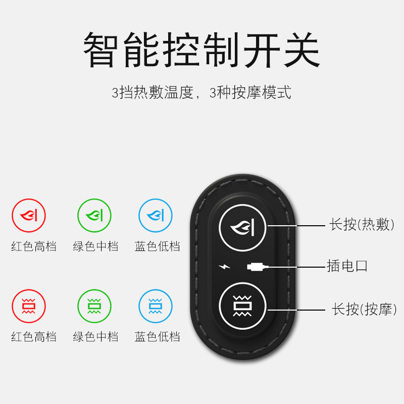 頚椎枕睡眠専用保護力椎マッサージ脊椎睡眠加熱非修復牽引円柱首保護枕|undefined