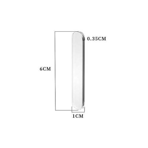 Invisible transparent cabinet door drawer silicone anti-collision strip with good stickiness glass table mat anti-slip anti-collision sticker wall sticker