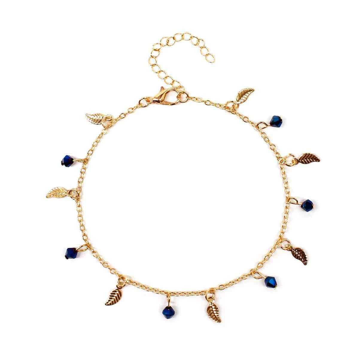 Summer universal sophisticated ankle bracelet with tassels, European style