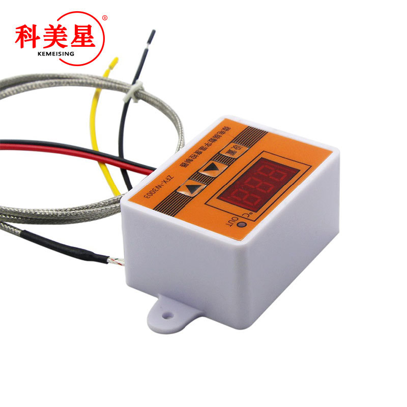 W3003微电脑数字智能温控器 数显电子温控仪 高温K型热电偶控制器