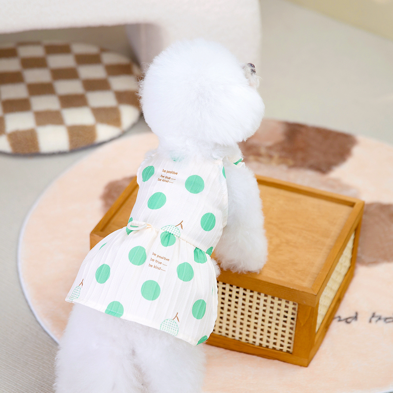 Pet dog clothes pet clothing spring and summer Bichon Teddy pet…