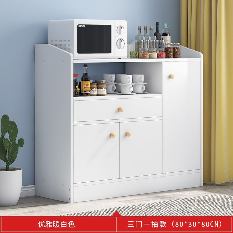 Fábrica directa de comedor armario de vinos armario de platos de cocina doméstica moderna simple cocina tablero de té sala de estar contra la pared microondas