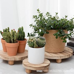 クロスボーダー木製ベース置物木製多肉ベース植木鉢ラック浴室石鹸パレット木製パレットベース