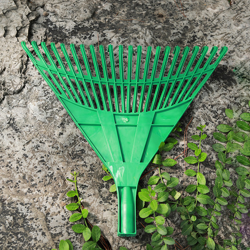 Agricultural rake, garden tool, grass rake, flower and grass sowing loose soil rake, plastic grass rake, grain plastic rake