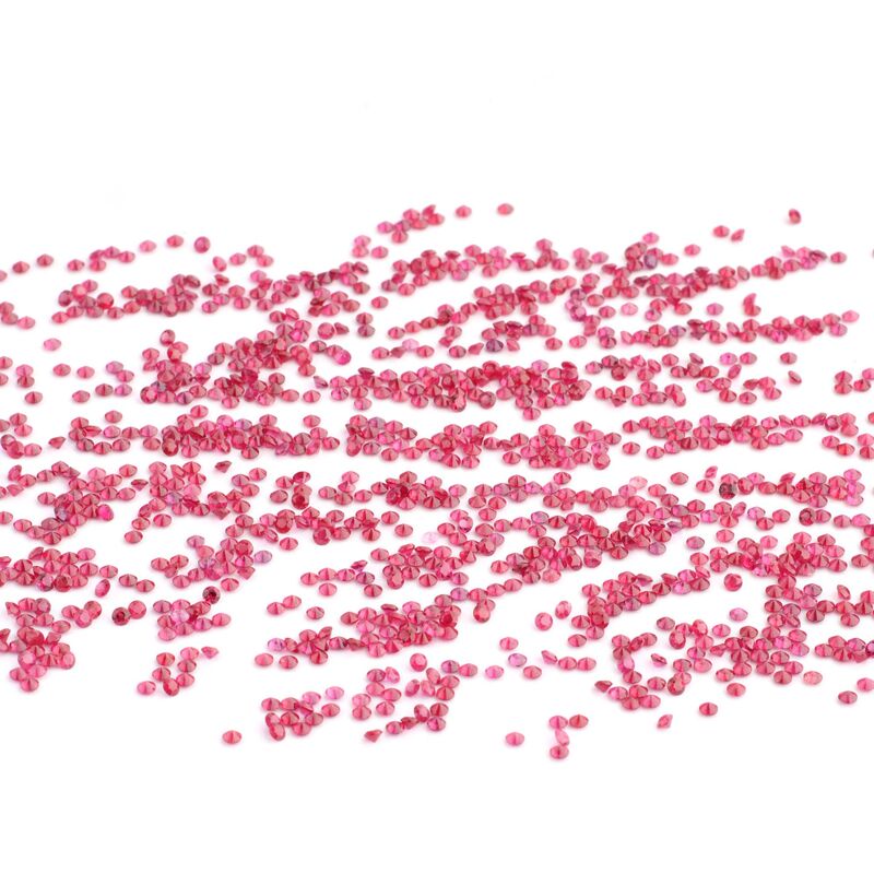 Factory wholesale AAA natural pink sapphire 0.7 mm-1.5mm bare stone high quality powder blue treasure small round stone Factory wholesale AAA natural pink sapphire 0.7 mm-1.5mm bare stone high quality powder blue treasure small round stone