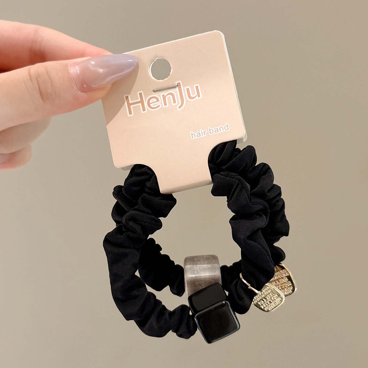 4 # Negro 2 paquetes - aproximadamente 6,8 cm