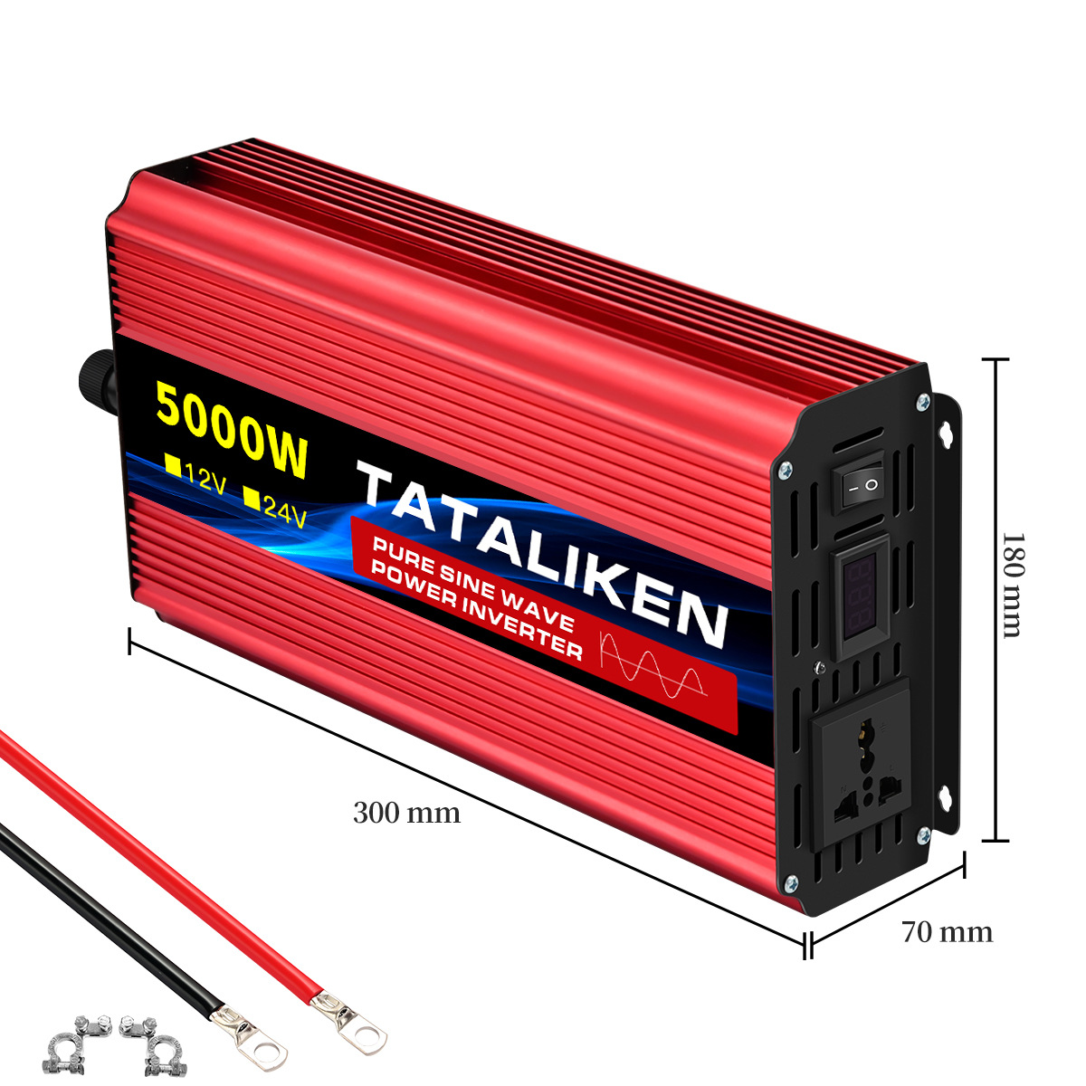 12V 2000W / 5000W (personalizable) enchufe universal