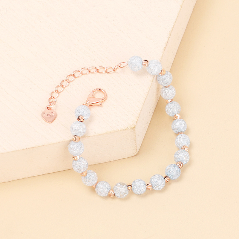 Women'S Gender Sweet Geometric Artificial Crystal Beaded Women's Bracelets