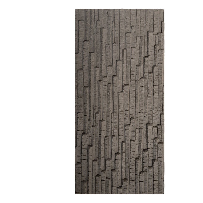 Piedra de meteorito de pu piedra cultural ligera pared exterior ladrillo pared de fondo piedra real roca pequeña al aire libre piedra de agua de piel de pu piedra