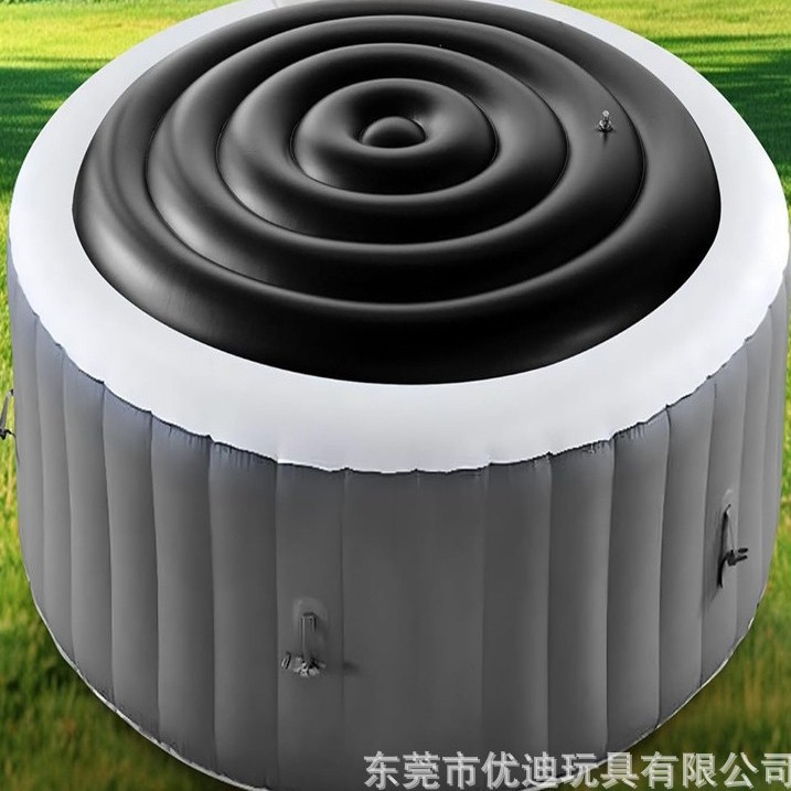 加厚多功能泳池SPA浴缸水池保温盖子pvc充气垫折叠防尘罩厂家批发