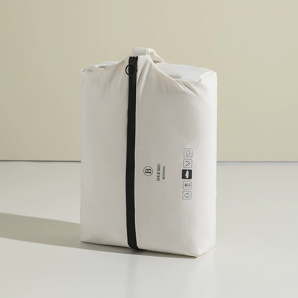 White shoe bag