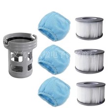 适配MSPA FD2089 充气浴缸温泉池 滤芯 中心管 网袋 游泳池滤网