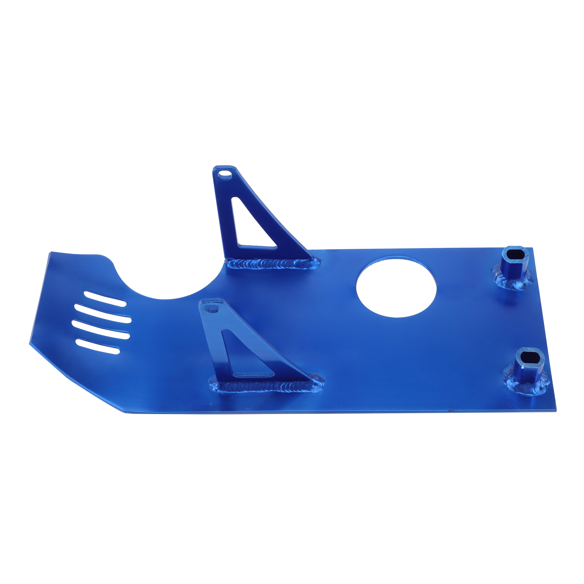 GOOFIT Motorcycle Accessories Blue Dirt Bike Engine Guard Modified Parts