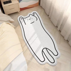 動物はカシミヤの異形のじゅうたんのようです。