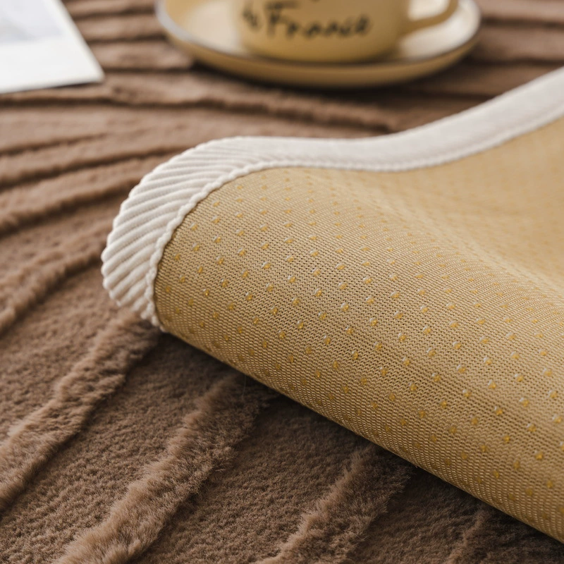 Plush winter sofa, non-slip modern and minimalistic pillow