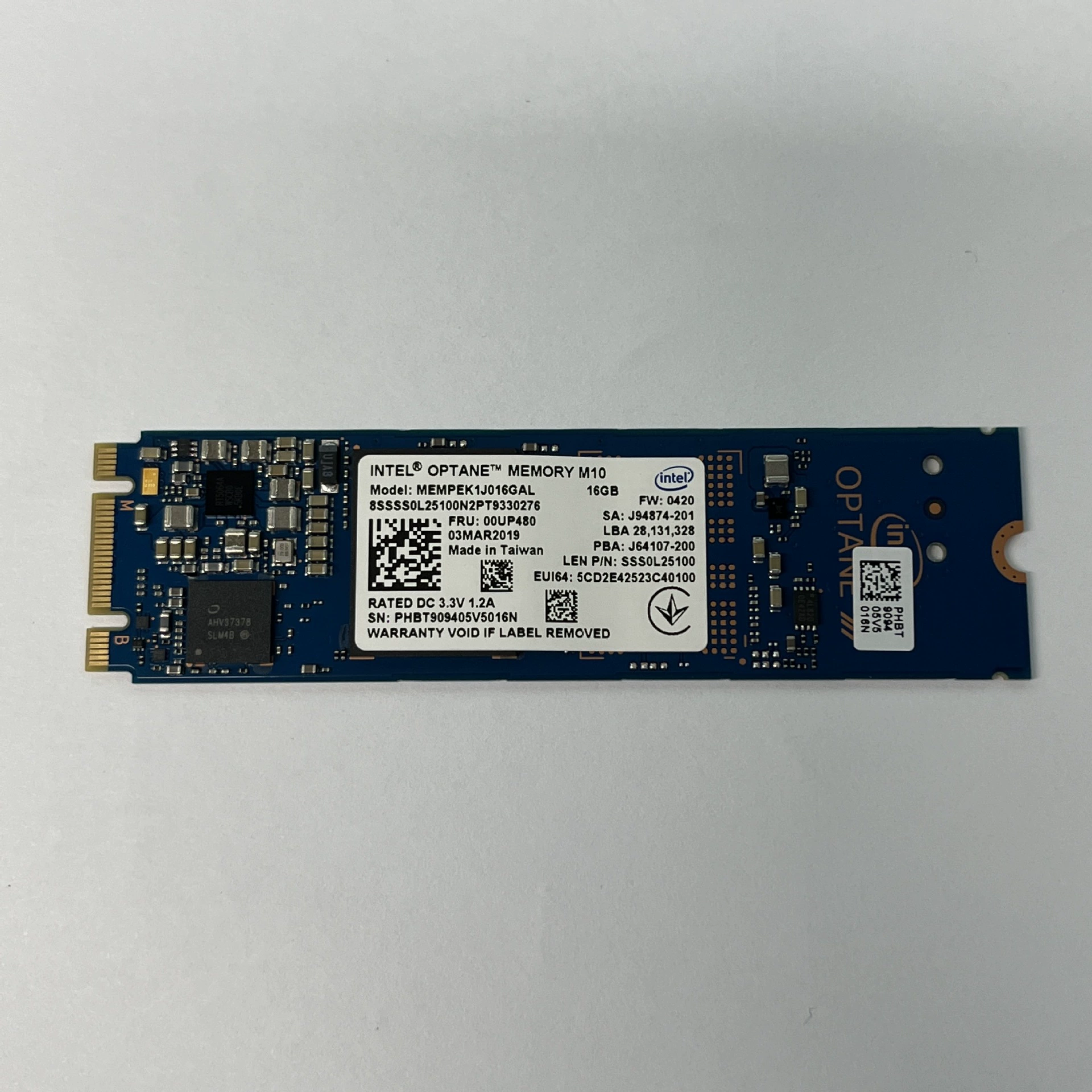 Aoteng Optane M10 16 ГБ NVMe PCIe M.2 2280 SSD
