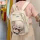 2024 New Fashion Large Capacity Pain Bag Backpack Transparent Waler Bag Instagram Lovely Shoulder Bag Backpack Trendy