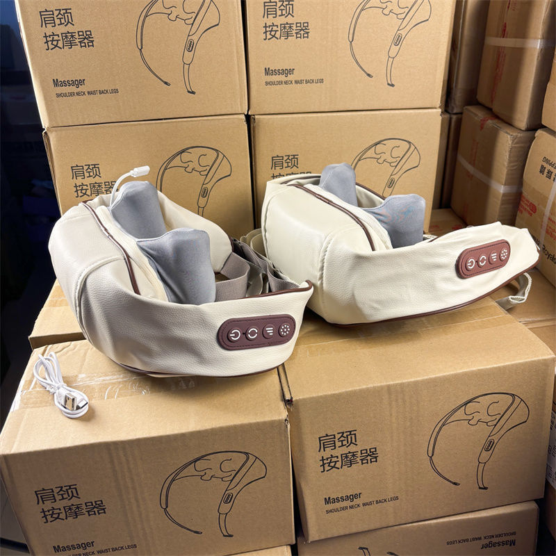 魔力可肩首マッサージ器線下1000揉み熱敷多機能マッサージストール筋頚椎マッサージ器|undefined