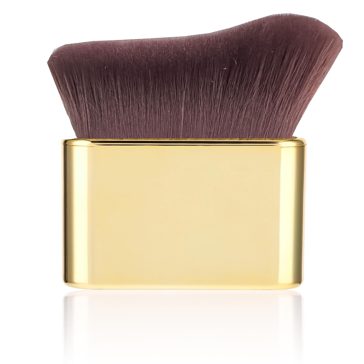 Nuevo cepillo de maquillaje de pelo suave de gran tamaño cepillo de cuerpo multifuncional cepillo plano de bambú cepillo de cuello Caterpillar Foundation cepillo de polvo suelto al por mayor