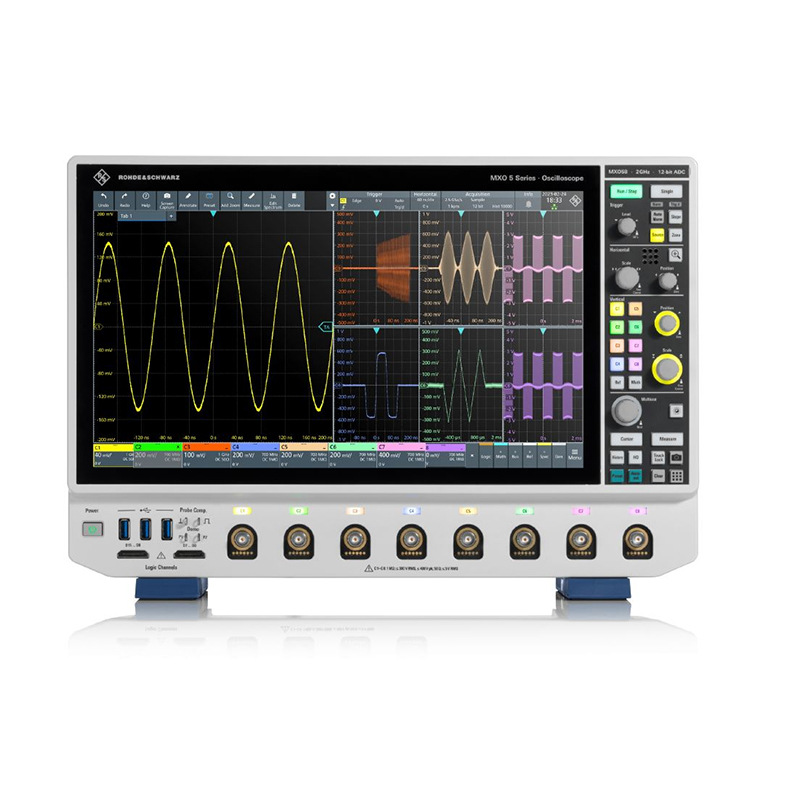 R&S罗德与施瓦茨MXO58示波器4/8通道 350MHz/100MHz-2GHz 销售租