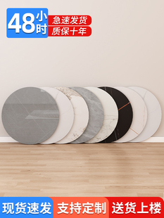 A6L Rock Board Countertop Custom Round Marble Tabletop Plate Coffee Table Kitchen Tile Sideboard Special-shaped Table