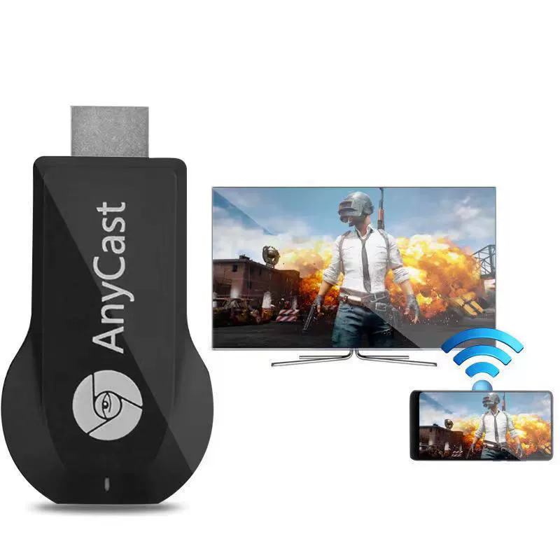 Wireless WiFi same screen AnyCast screen device M2 M4M9 mobile phone push treasure is suitable for Apple Android shot screen