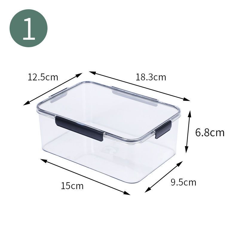 食品鮮度保持ボックスpet高透明冷蔵庫収納ボックス大容量キムチシール収納ボックス青果物収納ボックス|undefined