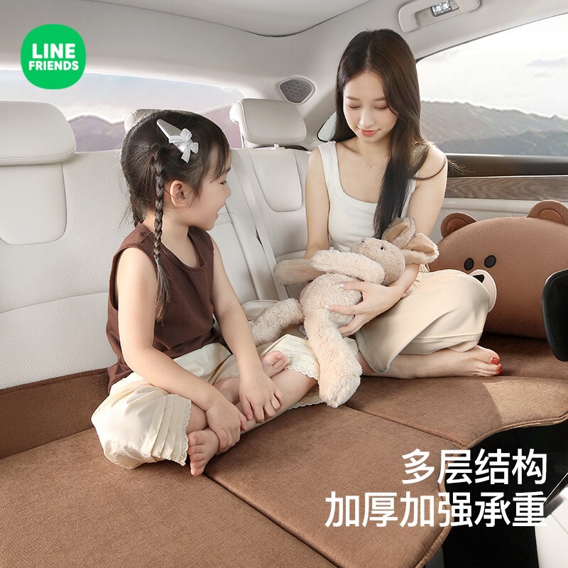 車の後ろの列のマットレスの自動車の後部座席の赤ちゃんの睡眠マットの神器の子供の乗用車のsuvは旅行のマットレスを折り畳みます。|undefined