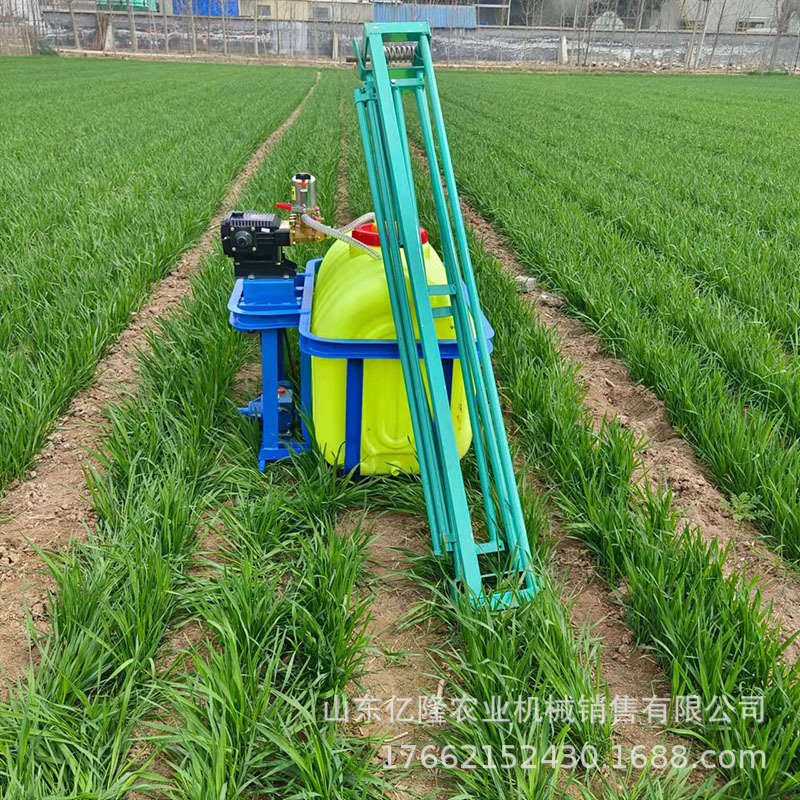 四轮农作物折叠杆打药机 果园林场风送喷雾机 三点悬挂喷药机