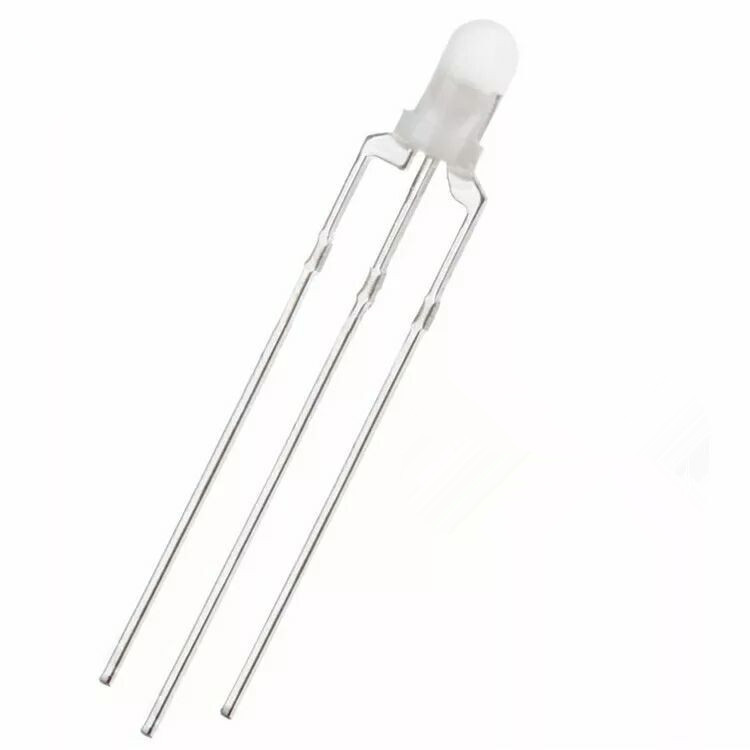 F3蓝翠绿双色雾状共阴