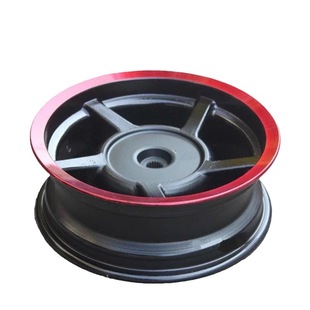 Direct pedal motorcycle GY6150 steel ring WBS150 aluminum alloy rear wheel hub matching 130/90-10 tire