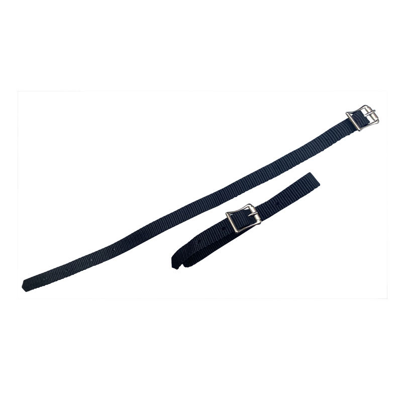 Spot High-Quality Pp Webbing Horse Thorn Belt British Horse Thorn Belt Metal Buckle Not Easy to Break Imitation Nylon Webbing Horse Thorn Belt