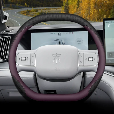 Steering wheel cover Steering Wheel Cover, Song - black-mist-purple-set-of-ultra-thin-models-default