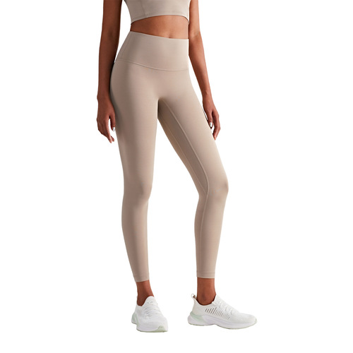 NULS nude cross-border yoga pants high-waisted seamless anti-curling tights sports fitness European and American yoga pants for women